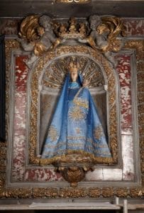 Sainte Vierge de Verdelais - manteau bleu 2