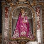 Sainte Vierge de Verdelais - manteau rose