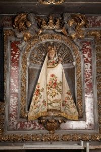 Sainte Vierge de Verdelais - manteau blanc